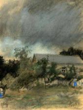 Пасмурный день в Кaрзинкино. 1918 Пасмурный день в Кaрзинкино. 1918