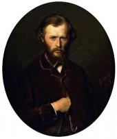 Василий ПЕРОВ. Портрет Николая Ланина. 1869 Василий ПЕРОВ. Портрет Николая Ланина. 1869