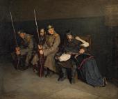 Николай КАСАТКИН. В коридоре окружного суда. 1897 Николай КАСАТКИН. В коридоре окружного суда. 1897