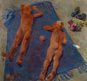 Александр ДЕЙНЕКА. Отдыхающие дети. 1933 Александр ДЕЙНЕКА. Отдыхающие дети. 1933