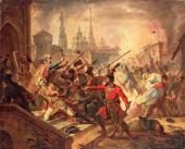 Взятие Казани Пугачевым. 1847