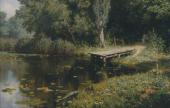 В.Д. ПОЛЕНОВ. ЗАРОСШИЙ ПРУД. 1879