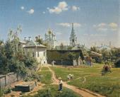 В.Д. ПОЛЕНОВ.  МОСКОВСКИЙ ДВОРИК. 1878