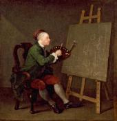 Уильям ХОГАРТ. Автопортрет. 1758 Уильям ХОГАРТ. Автопортрет. 1758