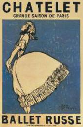 Ж. КОКТО. АФИША «РУССКОГО БАЛЕТА». 1911 Ж. КОКТО. АФИША «РУССКОГО БАЛЕТА». 1911