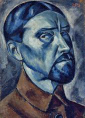 Н.М. ЧЕРНЫШЕВ. Автопортрет. 1921 Н.М. ЧЕРНЫШЕВ. Автопортрет. 1921