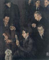 ГУИДО ПЕЙРОН. ДРУЗЬЯ В МАСТЕРСКОЙ. 1928 ГУИДО ПЕЙРОН. ДРУЗЬЯ В МАСТЕРСКОЙ. 1928