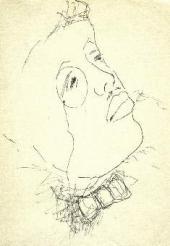 М.Ф. ЛАРИОНОВ. ПОРТРЕТ С.П. ДЯГИЛЕВА. 1920-е М.Ф. ЛАРИОНОВ. ПОРТРЕТ С.П. ДЯГИЛЕВА. 1920-е