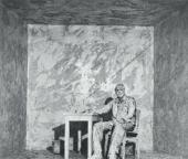 ЖИВОПИСНЫЙ СЮЖЕТ ИЗ ЦИКЛА «ЧЕРНОЕ И БЕЛОЕ ПРОСТРАНСТВО». 1972–1975 ЖИВОПИСНЫЙ СЮЖЕТ ИЗ ЦИКЛА «ЧЕРНОЕ И БЕЛОЕ ПРОСТРАНСТВО». 1972–1975
