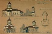 А.В. Щусев. Эскизный проект храма Св. Троицы в Кугурештах. А.В. Щусев. Эскизный проект храма Св. Троицы в Кугурештах.