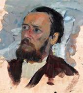 Портрет Л.В. Средина . 1899 Портрет Л.В. Средина . 1899