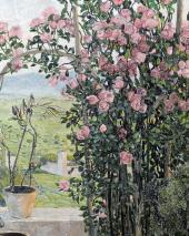 Умбрийская долина. 1910-е. Фрагмент Умбрийская долина. 1910-е. Фрагмент