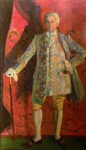 Портрет Д.А. Смирнова в роли кавалера де Грие в опере Ж. Массне «Манон». 1909 Портрет Д.А. Смирнова в роли кавалера де Грие в опере Ж. Массне «Манон». 1909