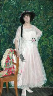 Портрет М.Э. Трояновой. 1916 Портрет М.Э. Трояновой. 1916