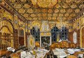 Сенат. Эскиз декорации к трагедии У. Шекспира «Отелло» (1930) Сенат. Эскиз декорации к трагедии У. Шекспира «Отелло» (1930)