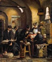 Е.Д. Поленова. Иконописная XVI столетия. 1887