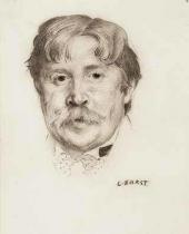Л.С. Бакст. Портрет А.Я. Головина. 1908