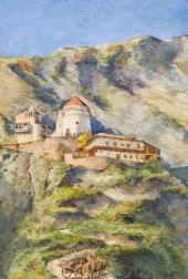 Е.Н. Лансере (урожденная Бенуа). Кавказ. 1870-е