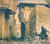 Е.Е. Лансере. Улочка в Анкаре. 1923