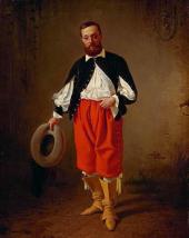 Портрет М.П. Бибикова в маскарадном костюме XVII века. 1843 Портрет М.П. Бибикова в маскарадном костюме XVII века. 1843