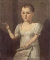 Неизвестный художник. Лермонтов-ребенок. 1810-е Неизвестный художник. Лермонтов-ребенок. 1810-е