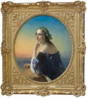Т.А. Нефф. Мечтание. 1840-е Т.А. Нефф. Мечтание. 1840-е
