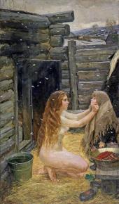 А.А. Пластов. Весна. 1954
