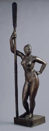 И.Д. Шадр. Девушка с веслом. 1934–1935