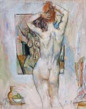 Е.Е. Моисеенко. Натурщица. 1980