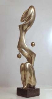 Гимнастки. Гипс. 1980. Бронза. 1996