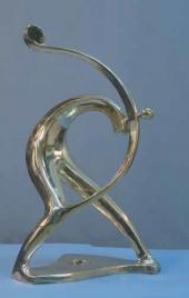 Диск ометатель. Цемент. 1962. Бронза. 1980
