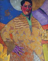 А.В. ЛЕНТУЛОВ. Автопортрет "Le Grand Peintre". 1915