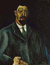 П.П.КОНЧАЛОВСКИЙ. Автопортрет. 1910