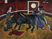 П.П. КОНЧАЛОВСКИЙ. Бой быков. 1910