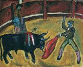 Бой быков. 1910
