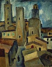П.П.КОНЧАЛОВСКИЙ. Сан Джиминиано. 1912