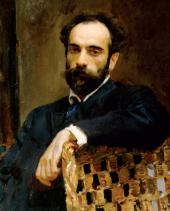 В.А.СЕРОВ Портрет И.И.Левитана. 1893 В.А.СЕРОВ Портрет И.И.Левитана. 1893