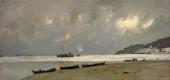 И.И.ЛЕВИТАН В пасмурный день на Волге. 1890 И.И.ЛЕВИТАН В пасмурный день на Волге. 1890