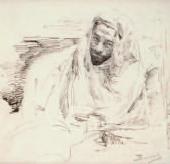 В.Д.ПОЛЕНОВ. Левитан в одежде бедуина. 1887 В.Д.ПОЛЕНОВ. Левитан в одежде бедуина. 1887