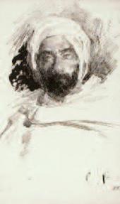 С.А.ВИНОГРАДОВ. Левитан в одежде бедуина. 1887 С.А.ВИНОГРАДОВ. Левитан в одежде бедуина. 1887