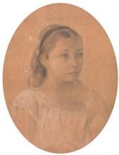 Портрет Лены Ненароковой. 1880