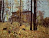 И.И.ЛЕВИТАН. Осень. Усадьба (Осень. Дача). 1894 И.И.ЛЕВИТАН. Осень. Усадьба (Осень. Дача). 1894