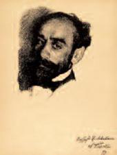 Л.С.БАКСТ. Портрет И.И.Левитана 1899 Л.С.БАКСТ. Портрет И.И.Левитана 1899
