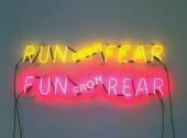 БРЮС НАУМАН. RUN FROM FEAR, FUN FROM REAR. 1972 БРЮС НАУМАН. RUN FROM FEAR, FUN FROM REAR. 1972