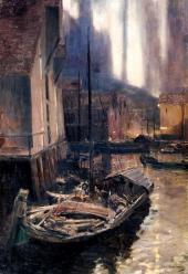 КОНСТАНТИН КОРОВИН. ГАММЕРФЕСТ. СЕВЕРНОЕ СИЯНИЕ. 1894–1895