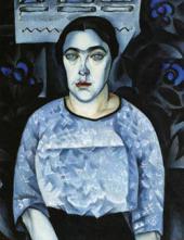 Н. АЛЬТМАН. ПОРТРЕТ Н. ДОБЫЧИНОЙ. 1913 Н. АЛЬТМАН. ПОРТРЕТ Н. ДОБЫЧИНОЙ. 1913