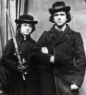 ЭДВАРД ГРИГ С БРАТОМ ЮНОМ В ЛЕЙПЦИГЕ. 1860. ФОТОГРАФИЯ ЭДВАРД ГРИГ С БРАТОМ ЮНОМ В ЛЕЙПЦИГЕ. 1860. ФОТОГРАФИЯ