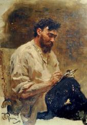 И.Е.Репин. Портрет И.П. Похитонова. 1889