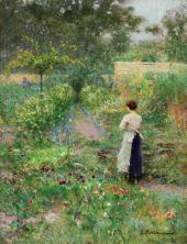 В нашем саду. Жюпиль. 1900-е В нашем саду. Жюпиль. 1900-е