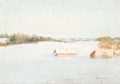 Жабовщизна. Снежный пейзаж. 1900-е Жабовщизна. Снежный пейзаж. 1900-е